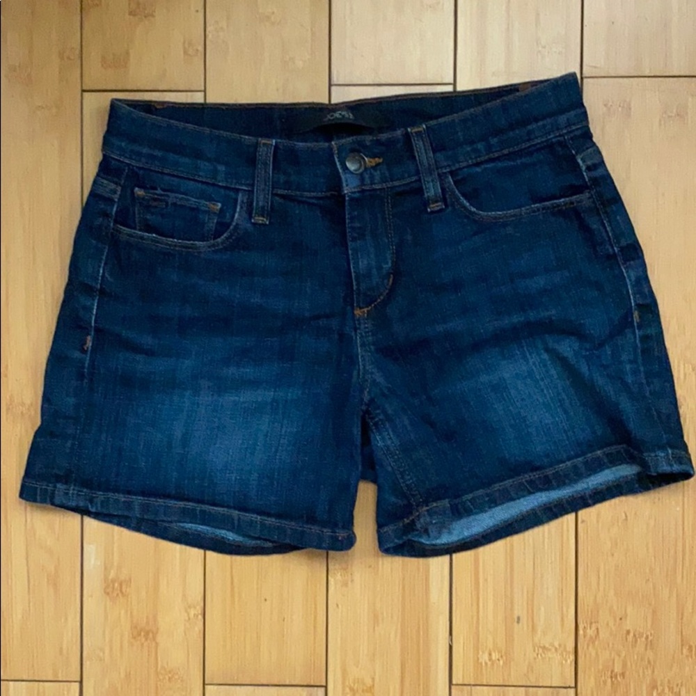 Dark Denim Shorts